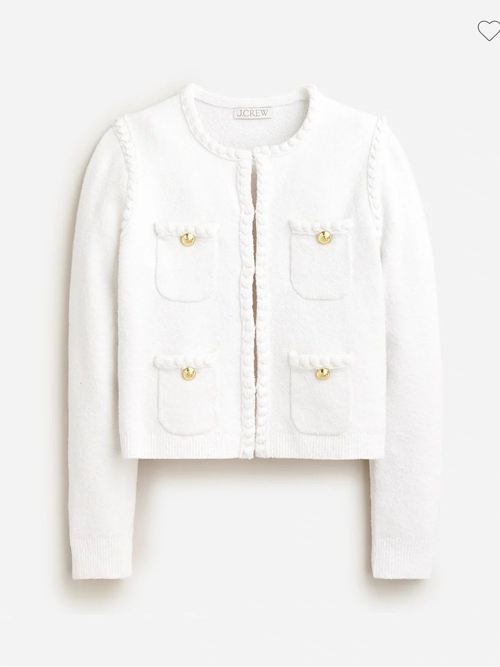 J.Crew Odette Sweater Lady Jacket